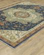 Francesca fr09f Blue/Multi Area Rug
