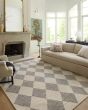 Francis FRA-01 Beige/Charcoal Area Rug