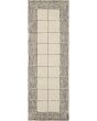Francis FRA-02 Cream/Black Area Rug