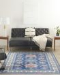 Fulton FUL02 Blue Area Rug