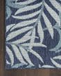 Garden Oasis GOA01 Navy Area Rug
