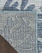Garden Oasis GOA05 Blue Area Rug