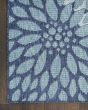 Garden Oasis GOA06 Navy Area Rug