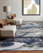 Gaspar 39KTF Blue/Gray/Ivory Area Rug