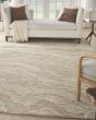 Graceful GRU01 Taupe Area Rug