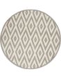 Grafix GRF18 White/Grey Area Rug