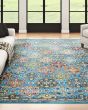 Gypsy Nameh Blue Topaz Area Rug