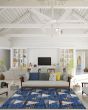 Harbor HA8 Navy Area Rug