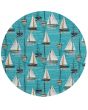 Harbor HA8 Teal Area Rug