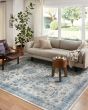 Heidi HEI-04 Ivory/Ocean Area Rug