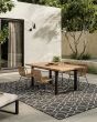 Horizon Indoor/Outdoor HOZ01 Black Area Rug