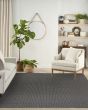 Horizon Indoor/Outdoor HOZ02 Black Area Rug