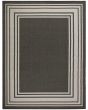 Horizon Indoor/Outdoor HOZ03 Black 10'x14' Area Rug