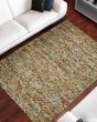 Hanu HU1 Green Area Rug