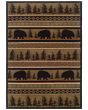 Hudson 1066a Black/Beige Area Rug