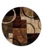Hudson 2544b Brown/Black Area Rug
