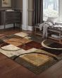 Hudson 2544b Brown/Black Area Rug