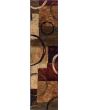 Hudson 2544b Brown/Black Area Rug
