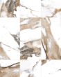 Iconic Calacatta Gold Marble Porcelain Tile