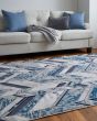 Indio 39H1F Ivory/Blue/Gray Area Rug