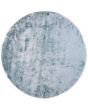 Indochine 4550F Blue/Silver 10'x10' Round Area Rug