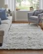 Indochine 4550F White Area Rug