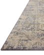 Indra INA-03 Charcoal/Natural Area Rug