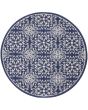 Jubilant JUB06 Navy/Ivory Area Rug