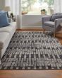 Kano 39LKF Gray/Black/Ivory Area Rug