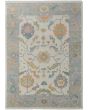 Karina 69G9F Ivory/Orange/Blue Rug