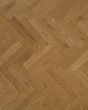 The Gault Estate Herringbone Woven Wicker Oak Hardwood
