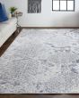 Laina 39GIF Silver/Gray/Blue Area Rug