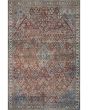 Lenna LEA-04 Brick/Sky Area Rug