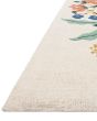 Les Fleurs LES-04 Ivory/Multi Area Rug