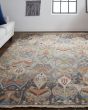 Leylan 0563F Taupe/Tan/Orange Rug