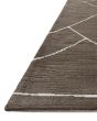 Logan LOG-01 Mocha/White Area Rug