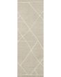 Logan LOG-01 Oatmeal/White Area Rug