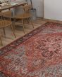 London 4805 Red Area Rug
