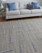 Longridge T8002 Ivory/Blue Area Rug
