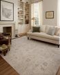 Louisa LOI-01 Oatmeal/Stone Area Rug