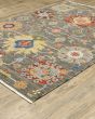 Lucca 8111k Grey/Multi Area Rug