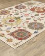Lucca 8111w Ivory/Multi Area Rug