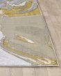 Luna Gold/Grey Watercolors Area Rug
