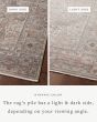 Lyra LYR-05 Sunset/Silver Area Rug