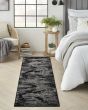 Ma30 Star SMR02 Black Ivory Area Rug