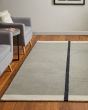 Maguire 8904F Taupe/Black Area Rug