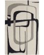 Maguire 8905F Ivory/Gray/Black Area Rug