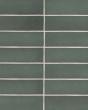Makoto Midori Green 2.5" x 10" Matte Ceramic Wall Tile