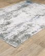 Malibu mal02 Ivory/Grey Area Rug