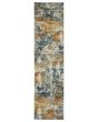 Malibu mal05 Blue/Gold Area Rug